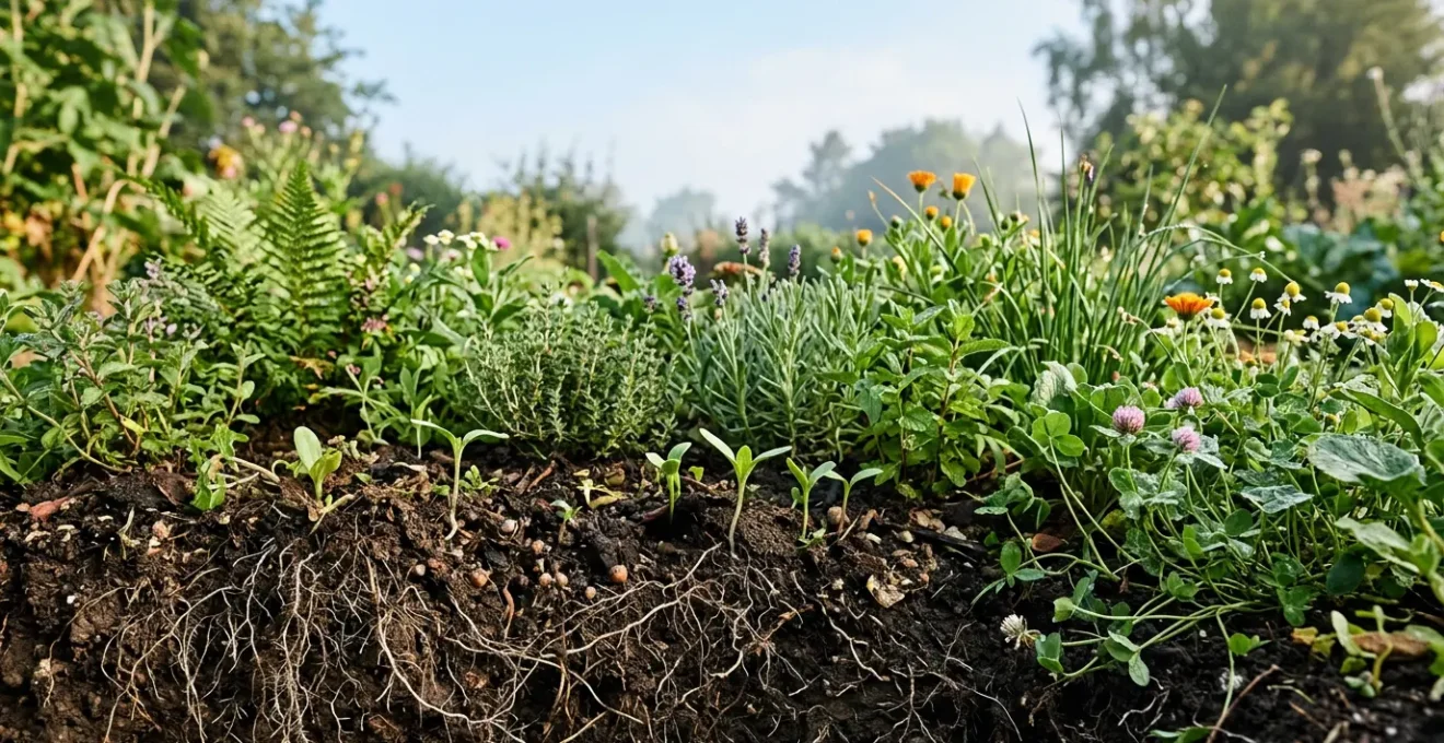 Visual representation of gut microbiome restoration after antibiotic treatment