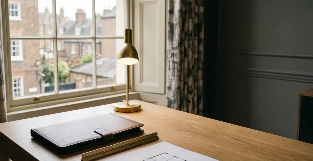 Professional property investment analysis showing UK real estate financial calculations