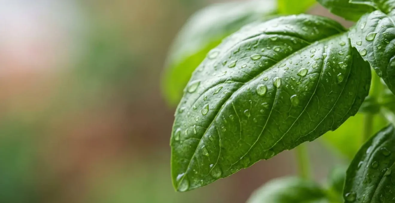 Close-up comparison of plant growth under different LED grow light spectrums