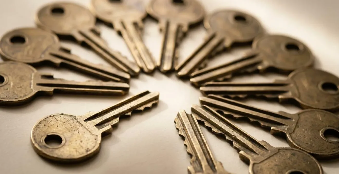 Macro detail showing multiplicity and complexity in property management