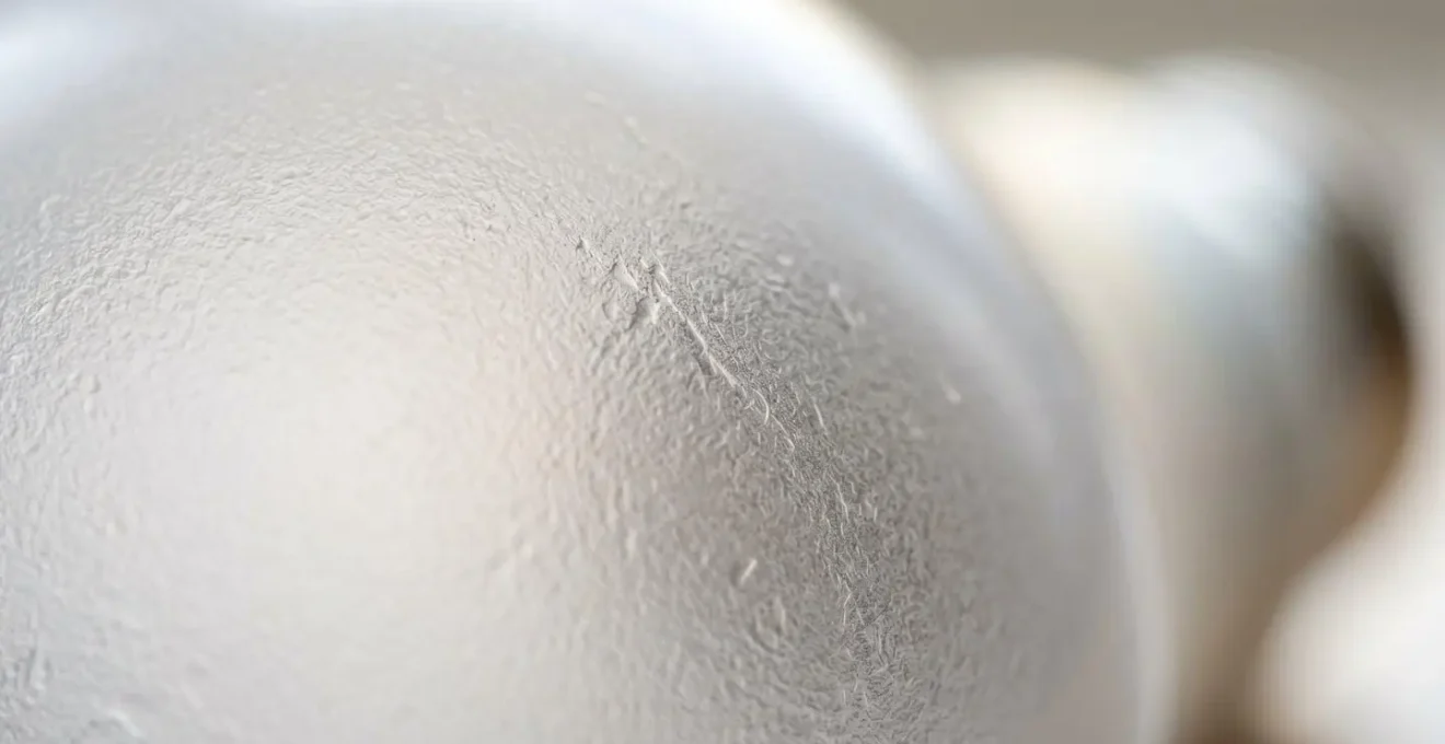 Macro detail of smart LED bulb showing color temperature and texture