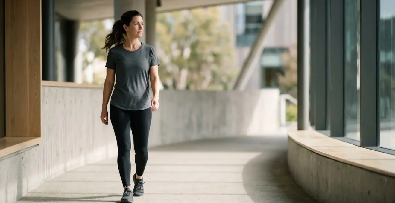 Person engaged in light physical activity representing post-meal movement for metabolic health